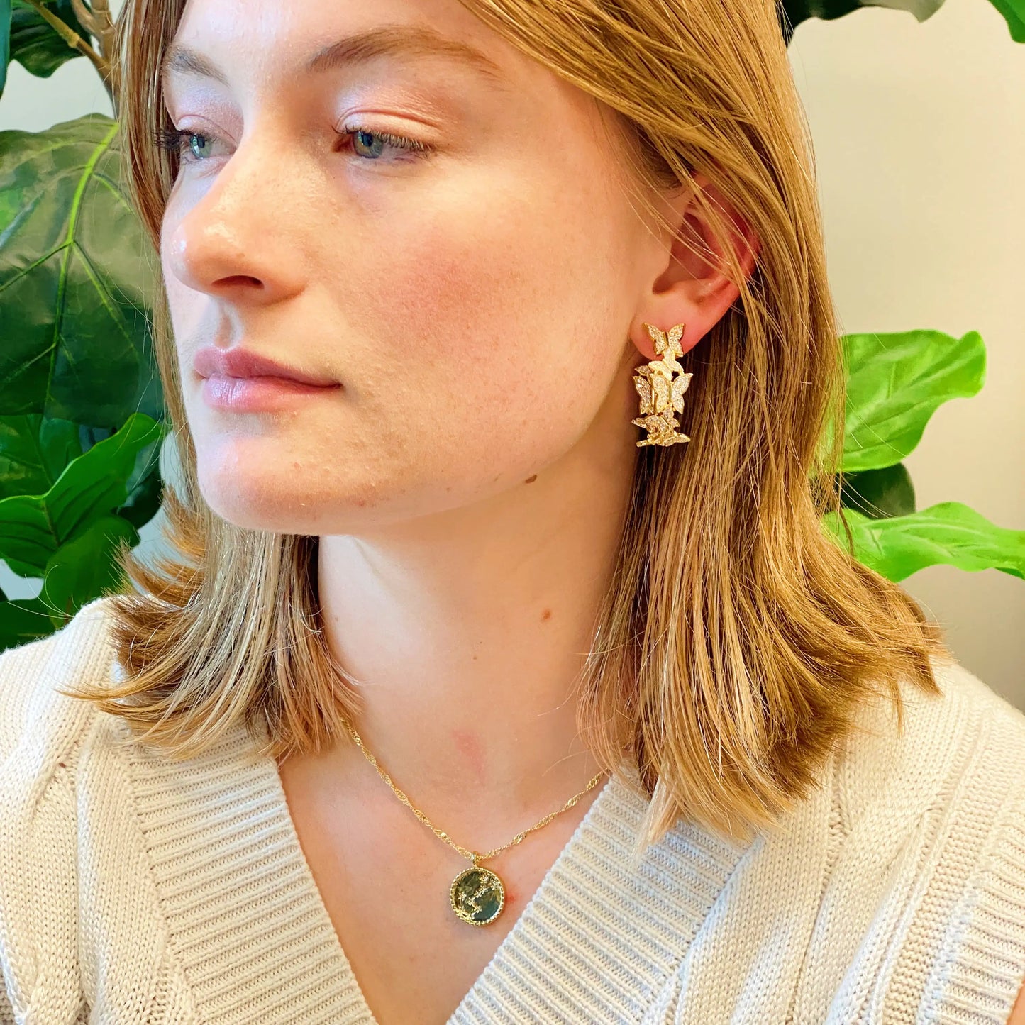 Fly In The Shine Earrings