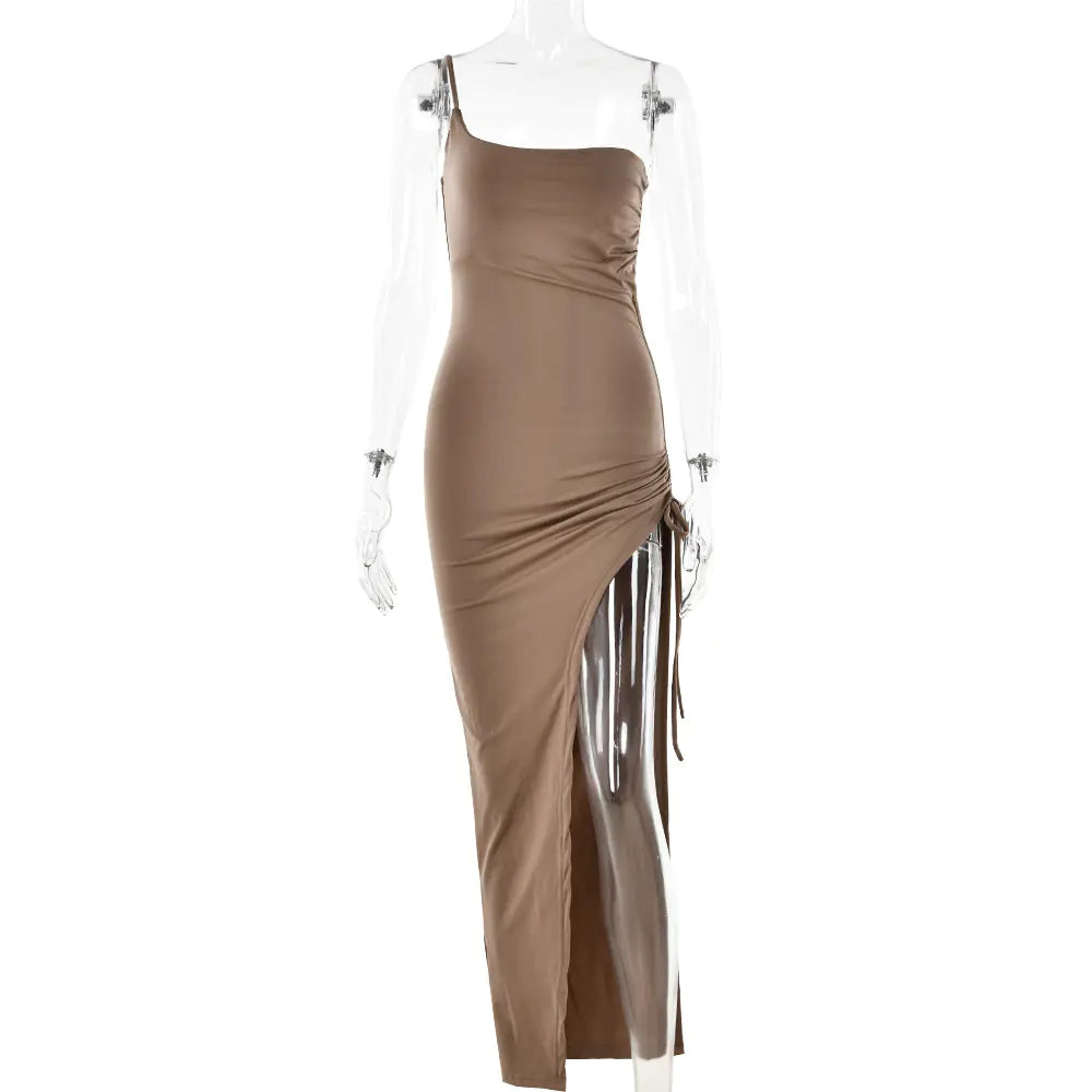 Spring 2023 New Women's Sexy High-Slit Dress