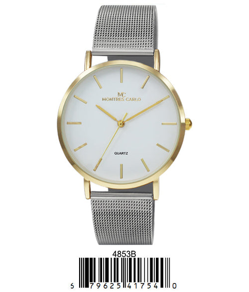 Elegant Milano Women’s Quartz Watch – Rose Gold Mesh Strap