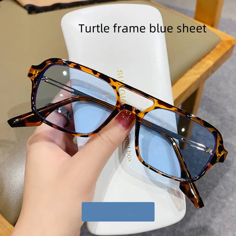 Hollow Trend Sunglasses – Unisex Fashion Oval Frame