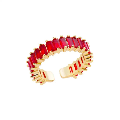 316L Stainless Steel Rings for Women Gold Color Never Fade Luxury