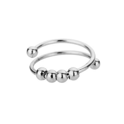 316L Stainless Steel Rings for Women Gold Color Never Fade Luxury