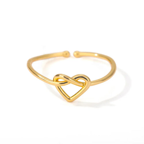 316L Stainless Steel Rings for Women Gold Color Never Fade Luxury