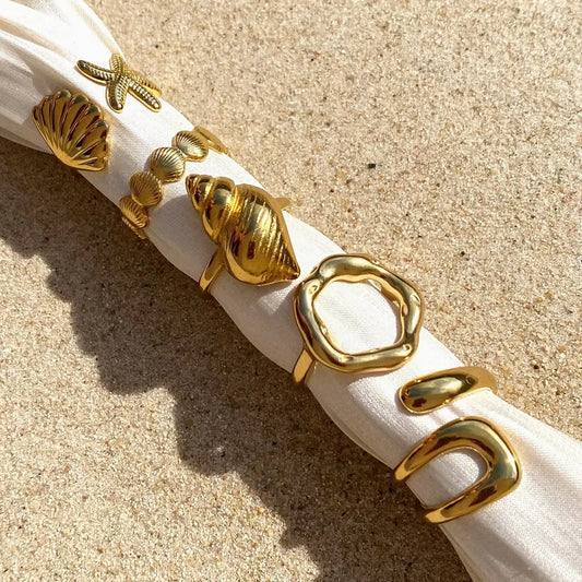 This High-Quality, Fashionable Geometric Wide-edge Opening Adjustment