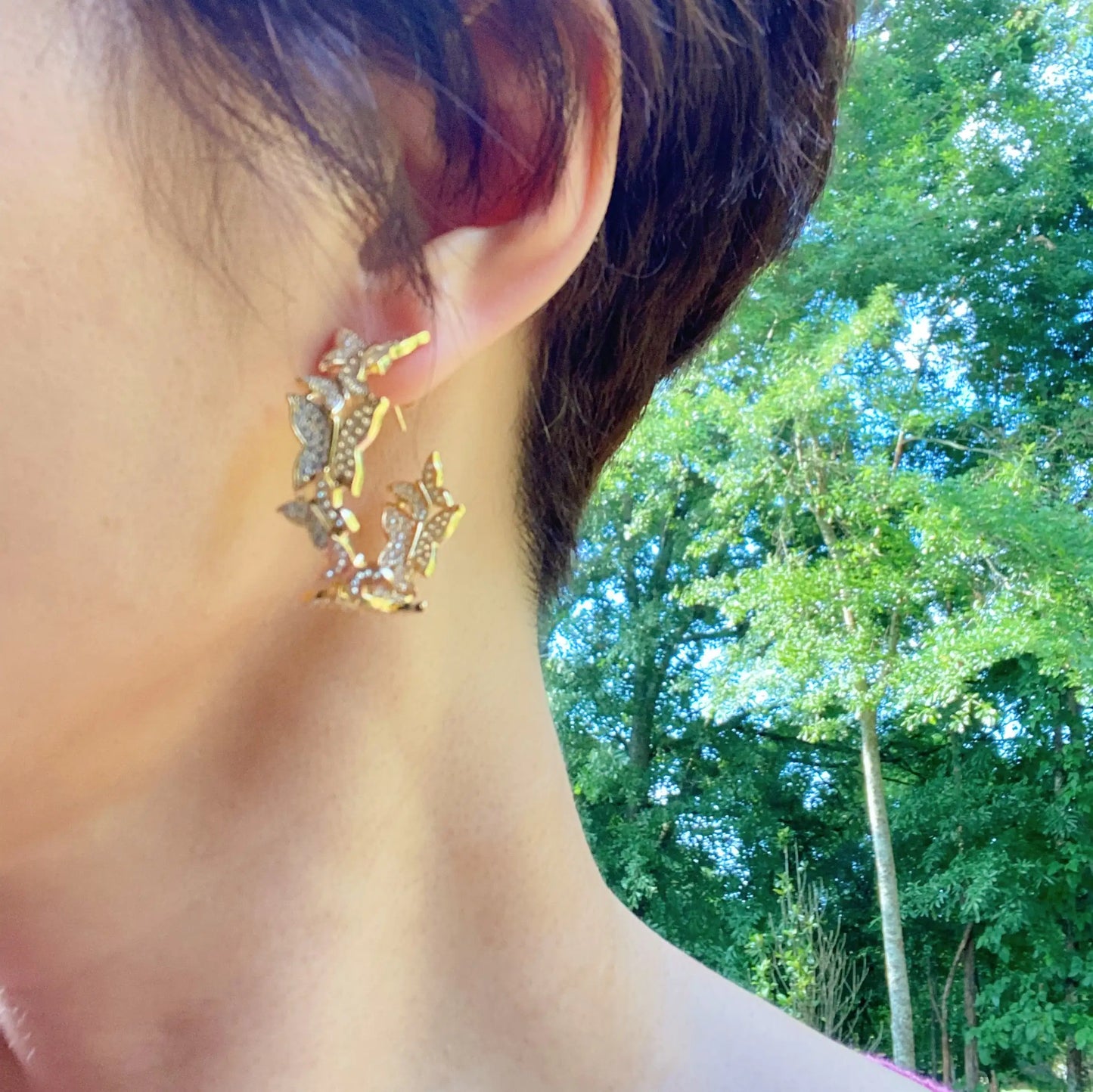 Fly In The Shine Earrings