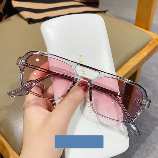 Hollow Trend Sunglasses – Unisex Fashion Oval Frame